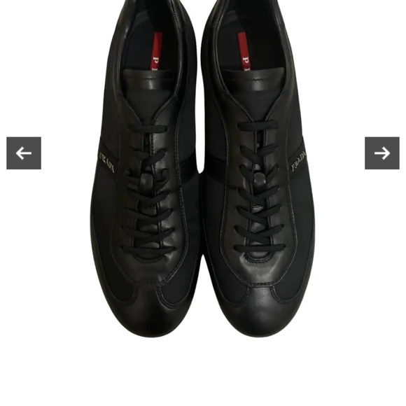 PRADA SNEAKERS Black used - Picture 4 of 5